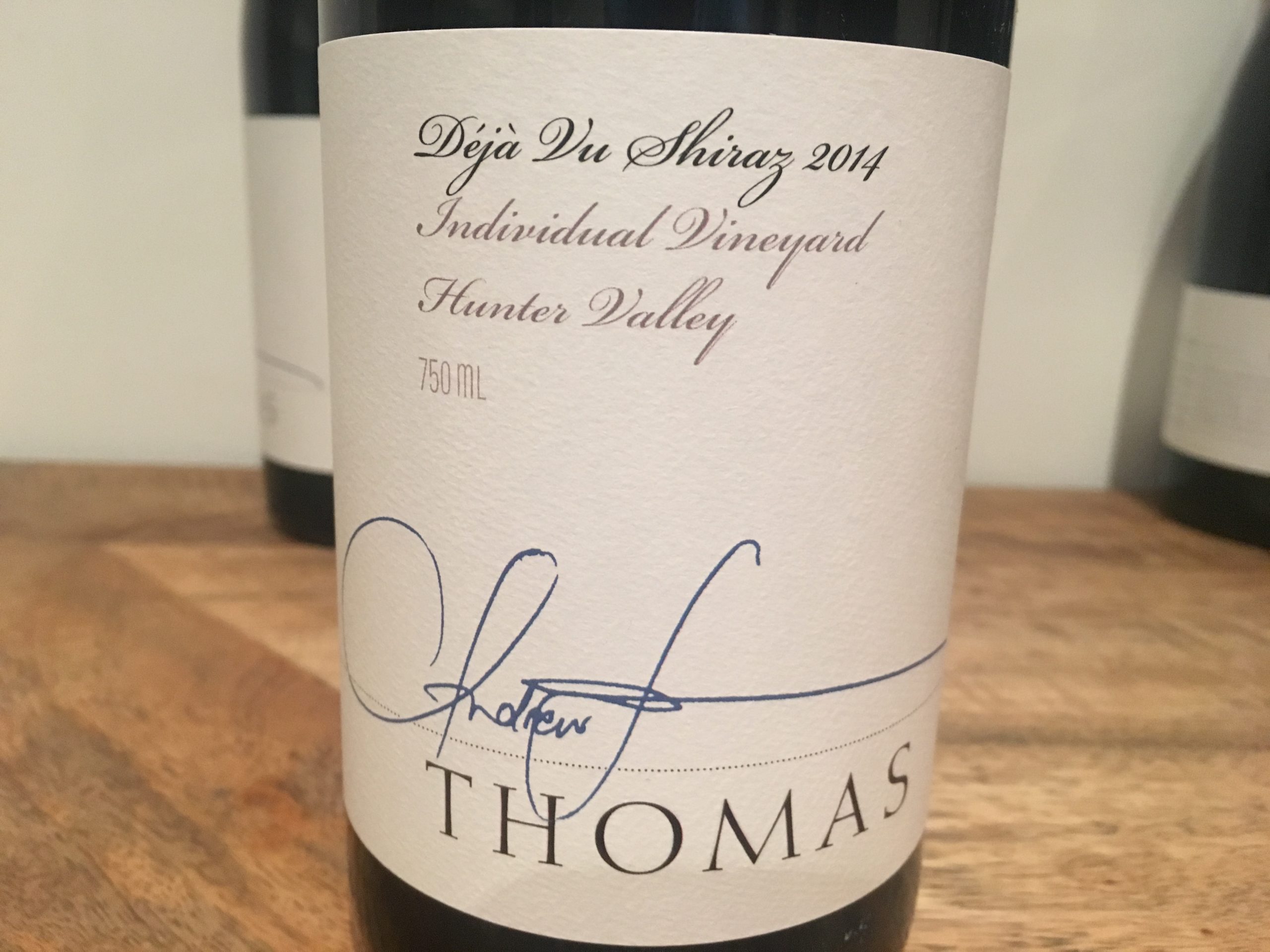 Thomas Wines Deja Vu Shiraz 2014 Australian Wine and Drinks Review