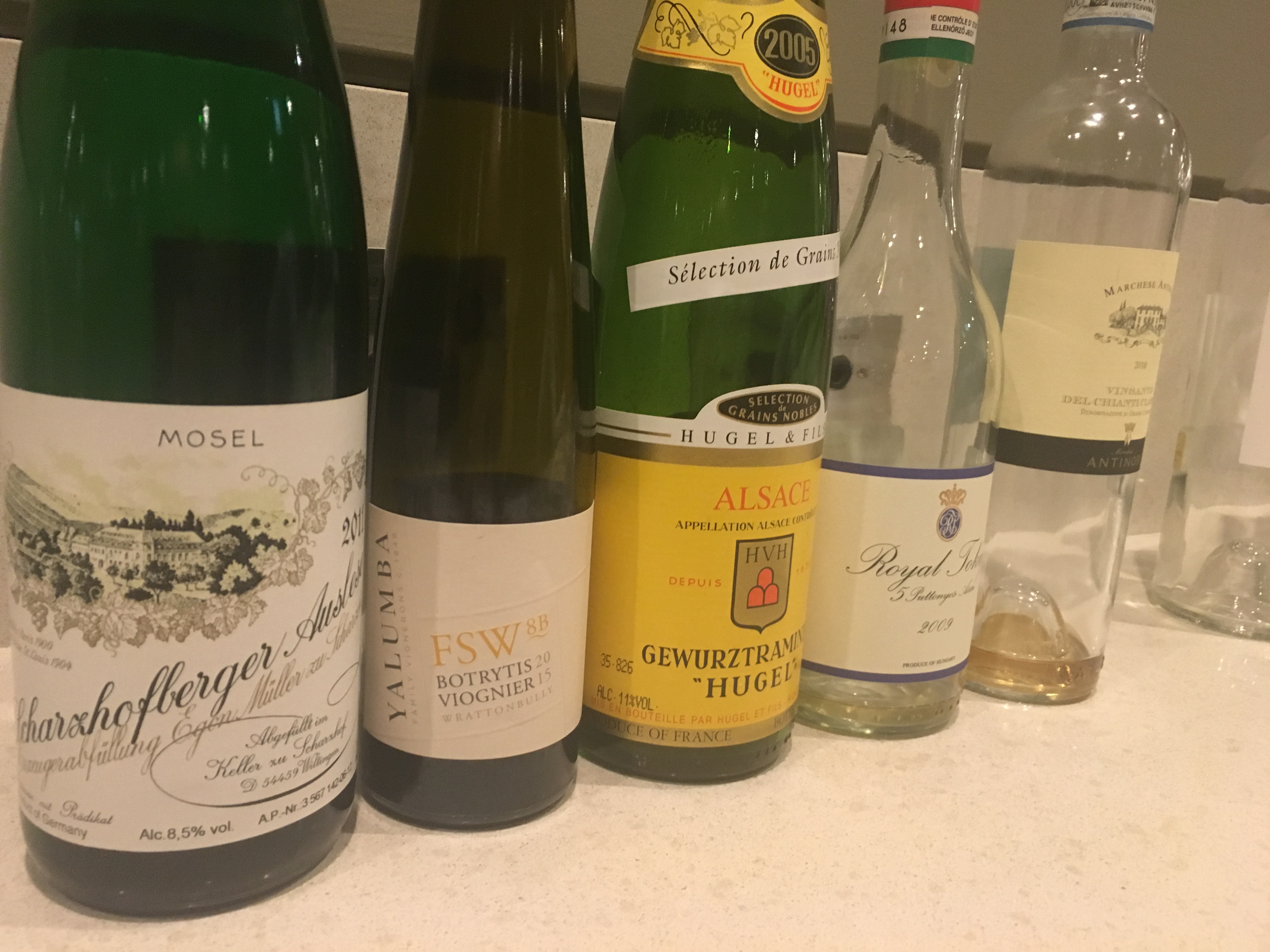 Working With Wine Highlights Sweet Wines Flight 1 Australian Wine Review
