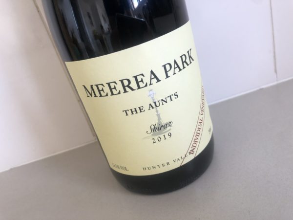 Meerea Park The Aunts Shiraz 2019